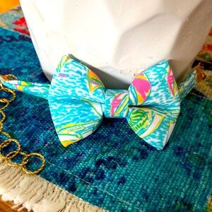 Lilly Pulitzer Inspired Bow tie Bracelet